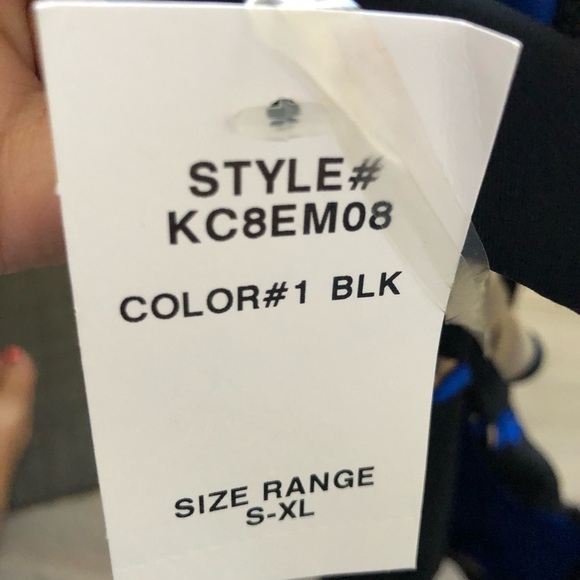 Kenneth Cole Black Blue One Piece Cutout Swimsuit S - Picture 5 of 11